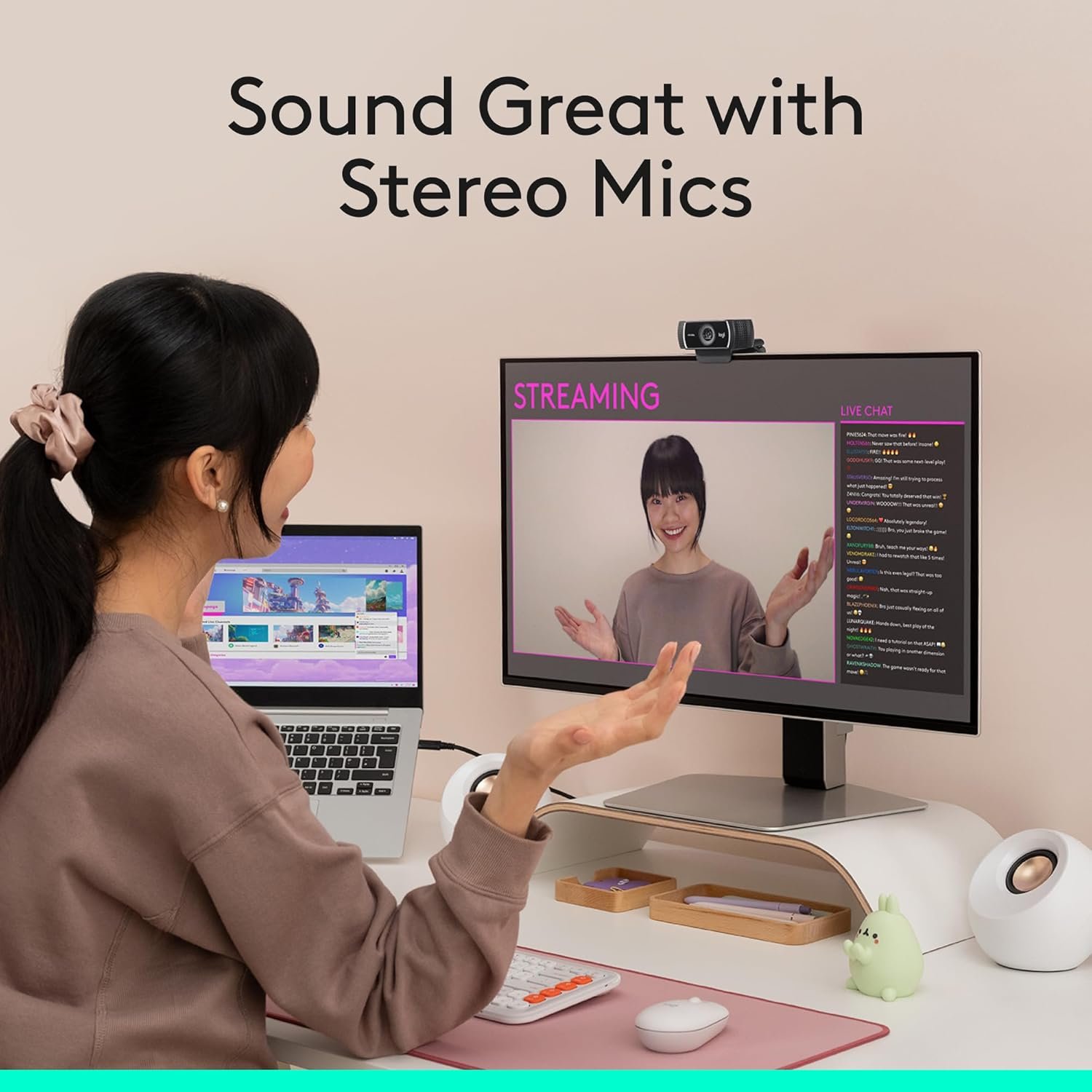 Action Camera for Gaming in action