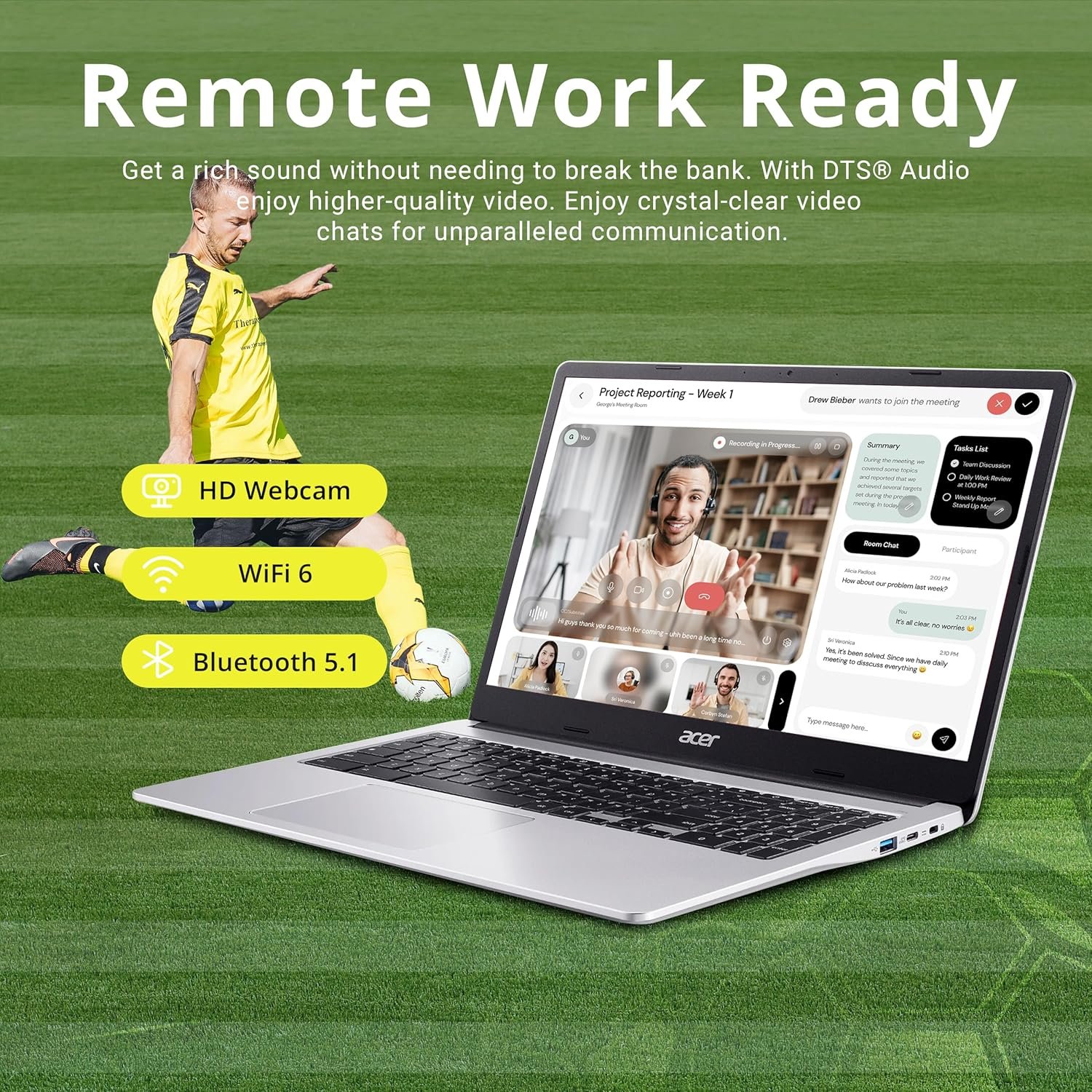 Affordable Chromebook in action