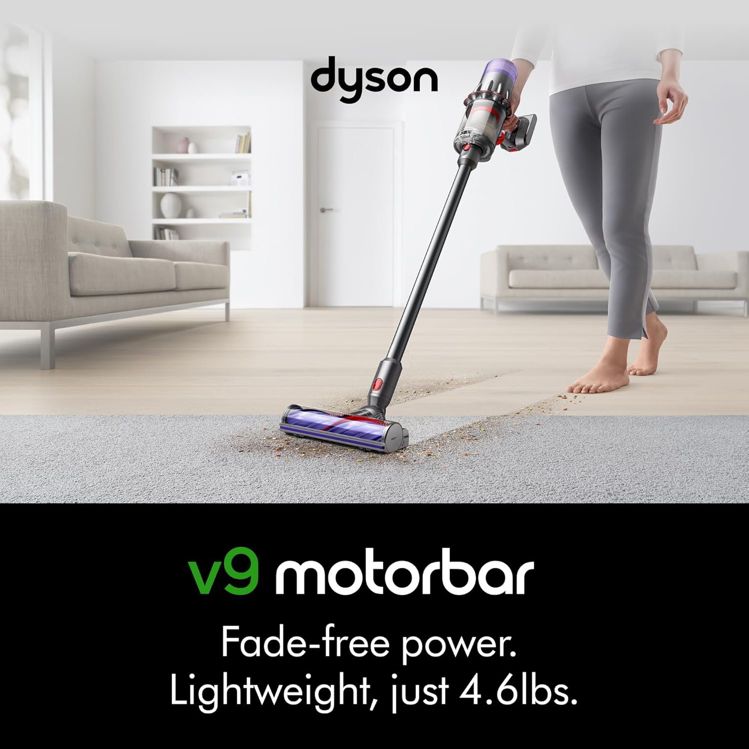 Affordable Cordless Vacuum in action