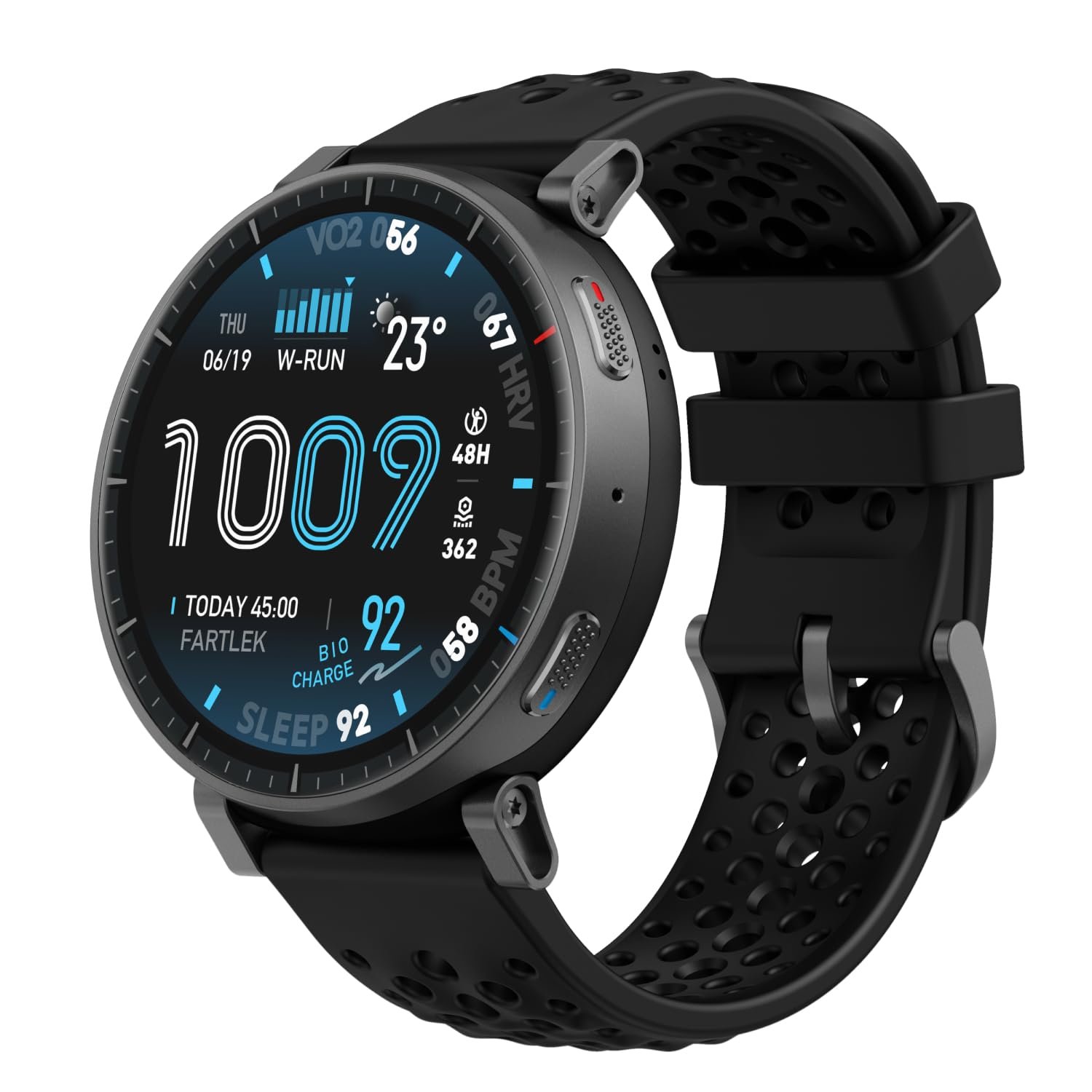 Amazfit Active Max Smart Watch 1.5" AMOLED Display, 25-Day Battery, Offline Maps, GPS, 4GB Storage