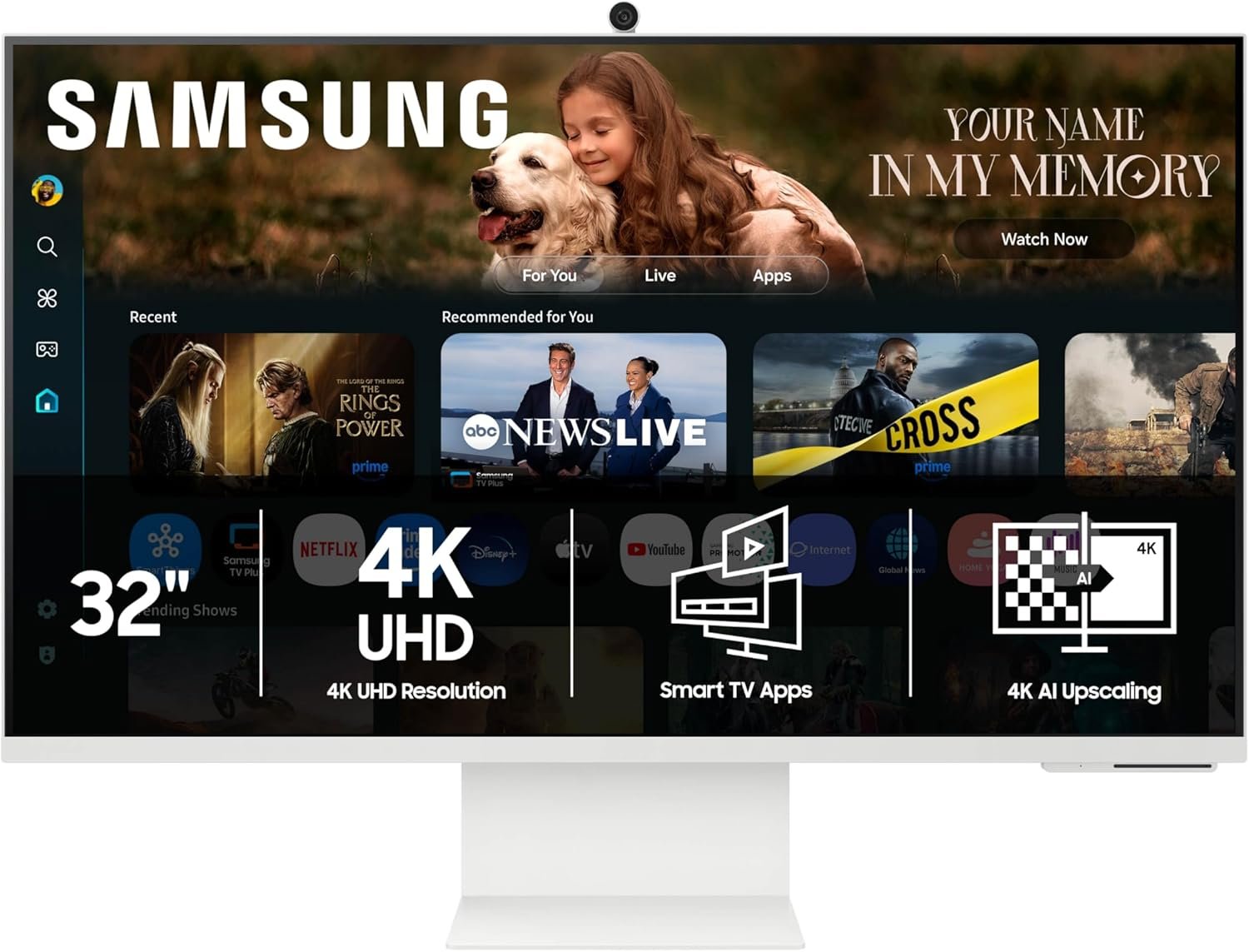 Content Creaters Smart TV Apps/Samsung 32” Smart Monitor