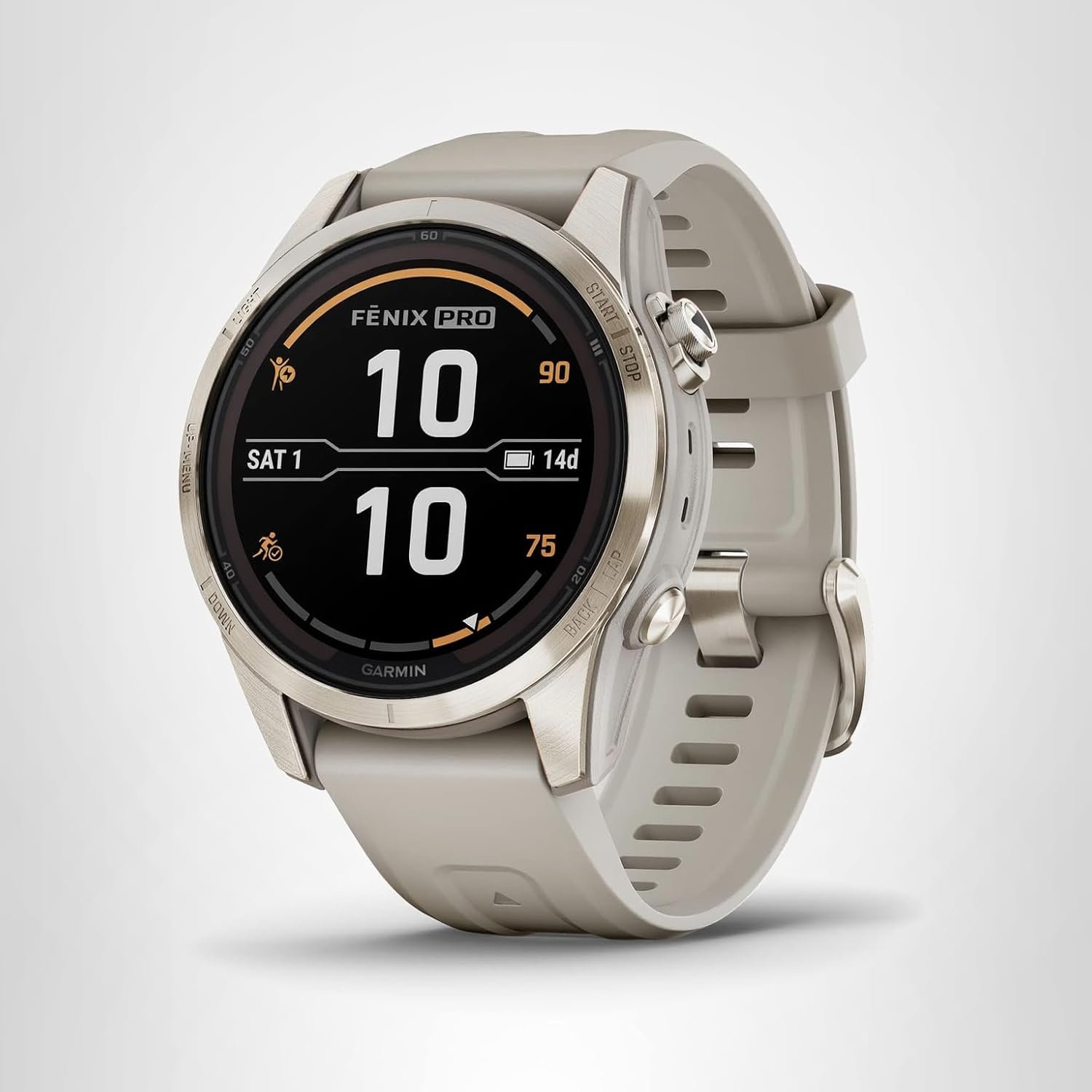 Garmin fēnix 7S Pro Sapphire Solar, Multisport GPS Smartwatch