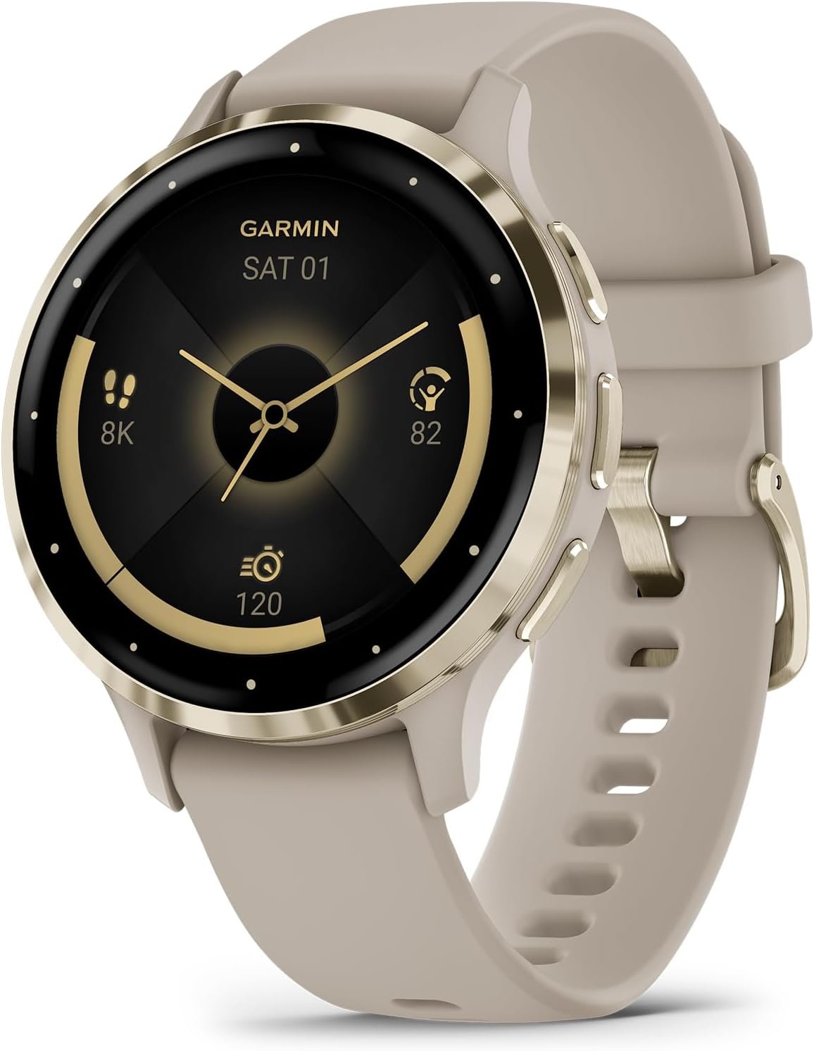 Garmin Venu 3S, GPS Smartwatch, AMOLED Display, Advanced Health and Fitness Features
