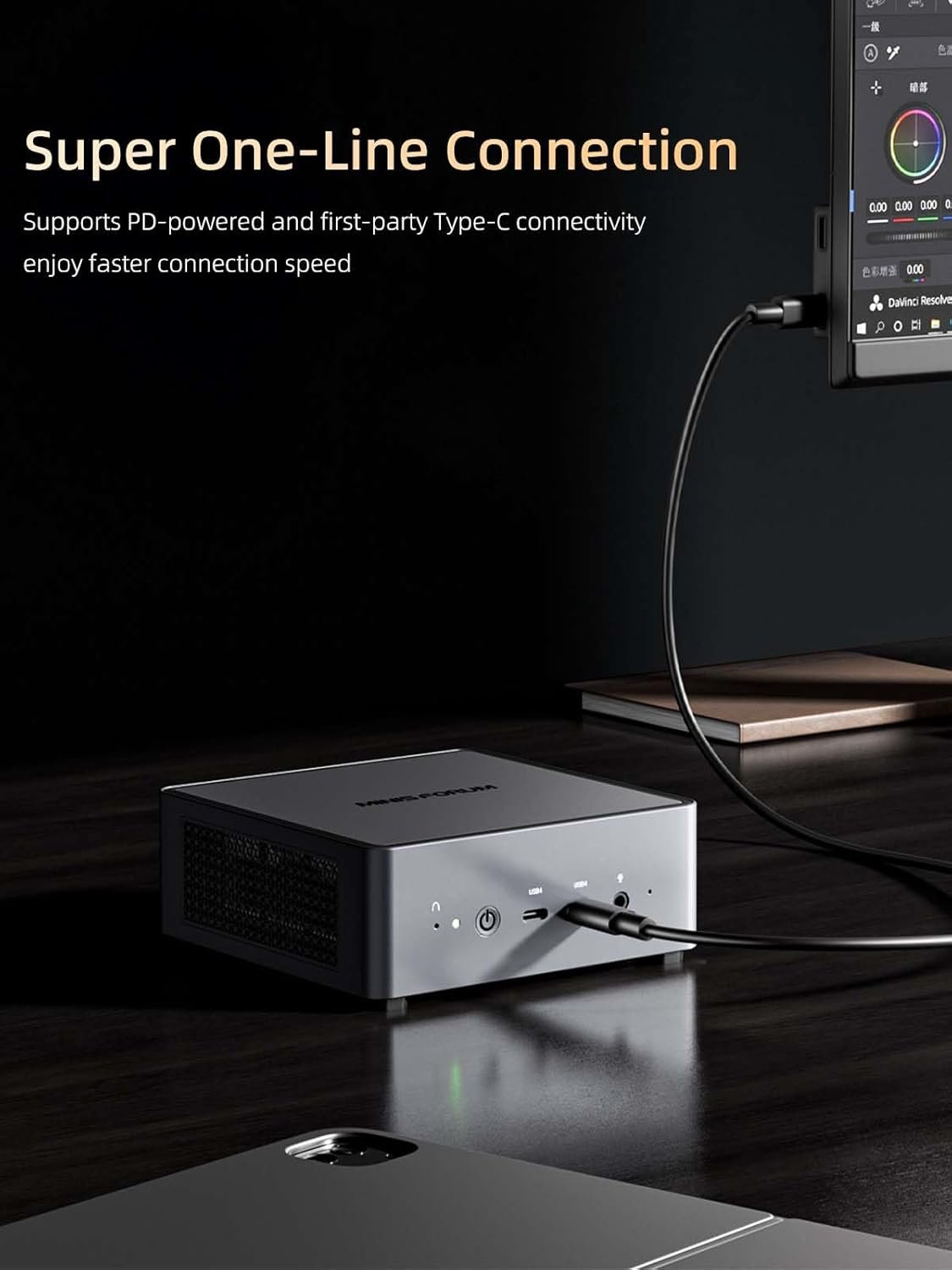 Minisforum Venus UM790 Pro Mini PC in action