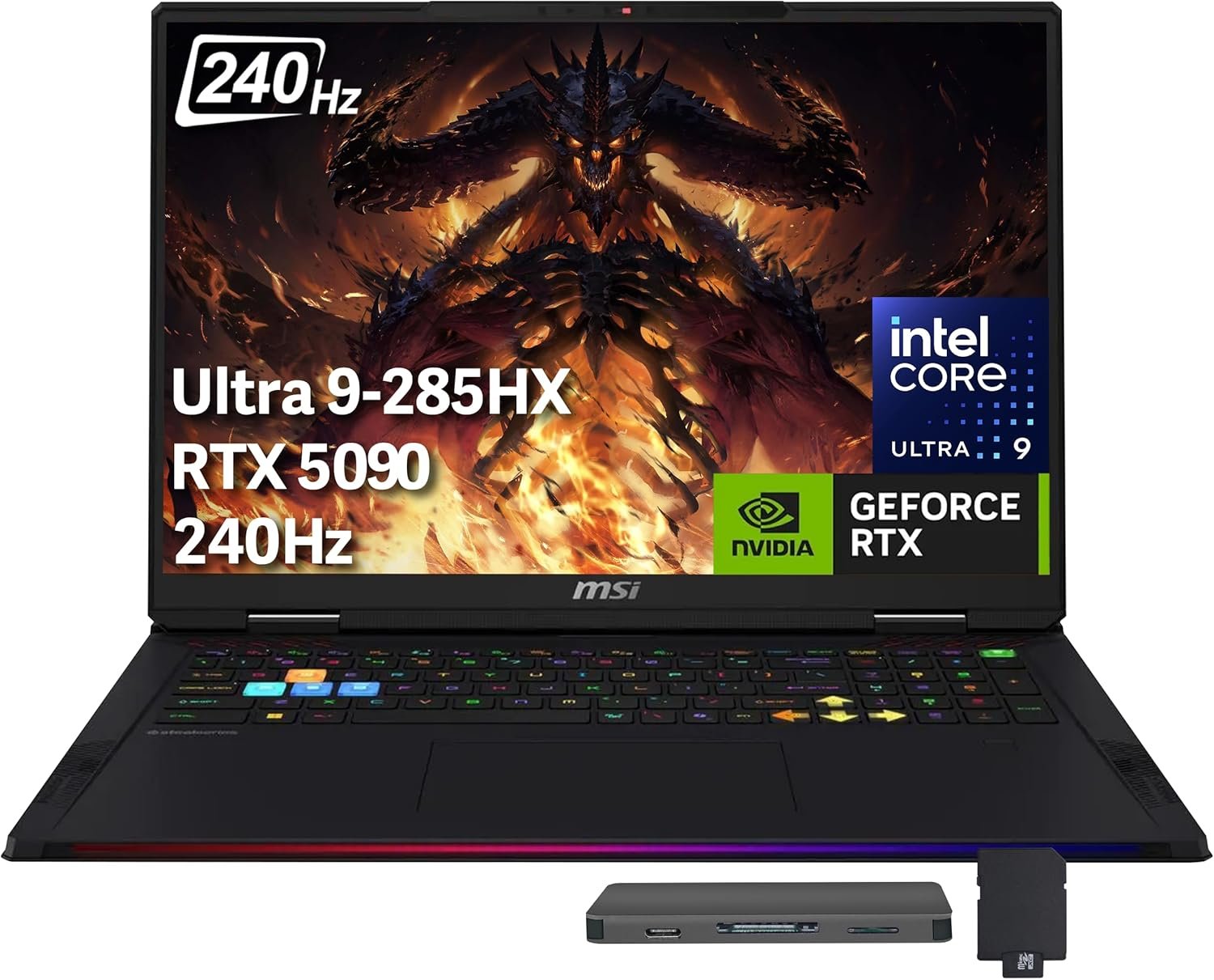 MSI Raider 18 Gaming Laptop RTX 5090