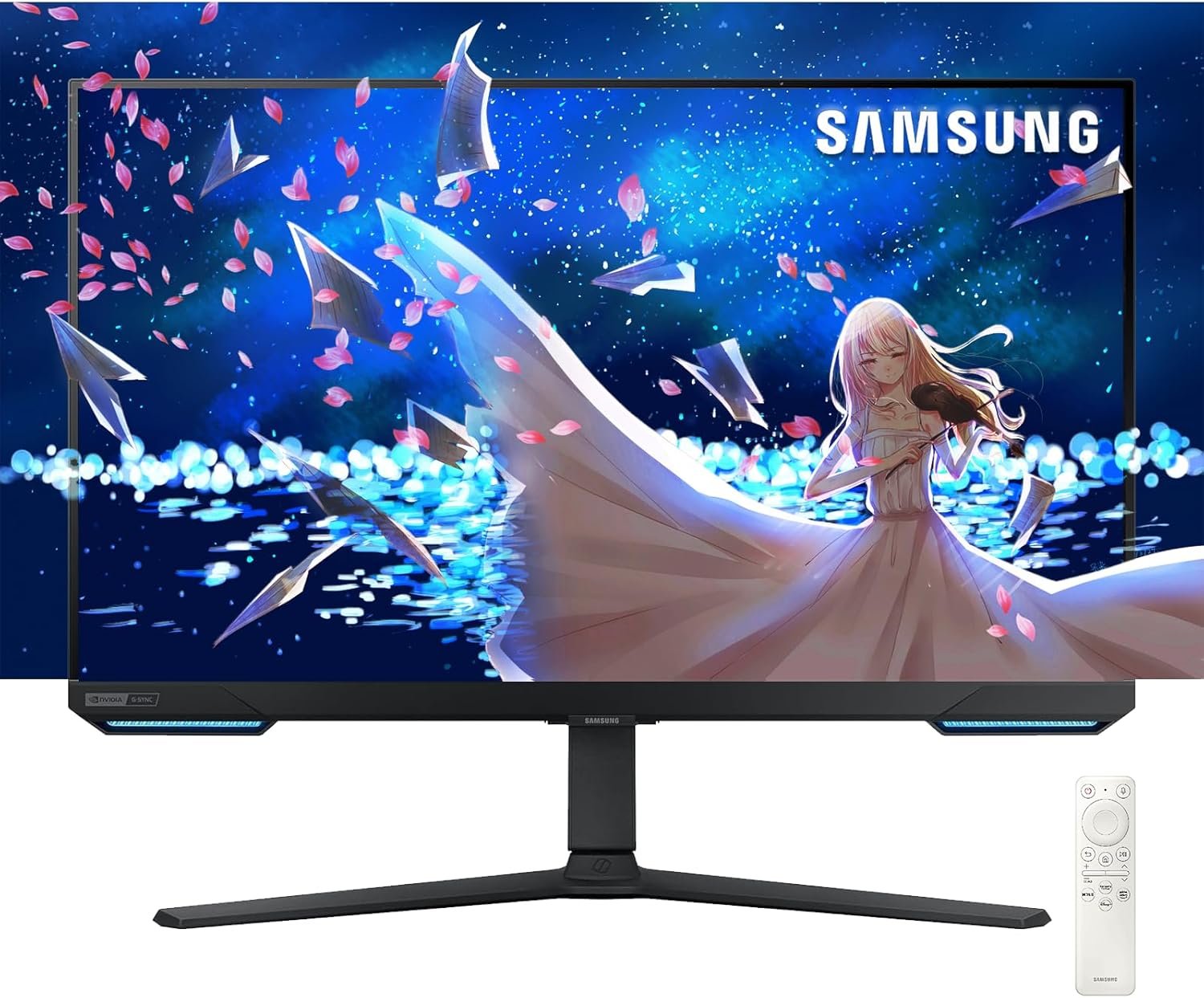 Samsung 28” Odyssey 4K UHDmGaming Monitor | Smart TV | Game BAR | Built-in Speakers