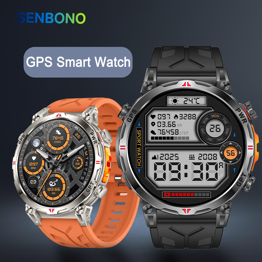 SENBONO KC93 GPS Smart Watch with ChatGPT